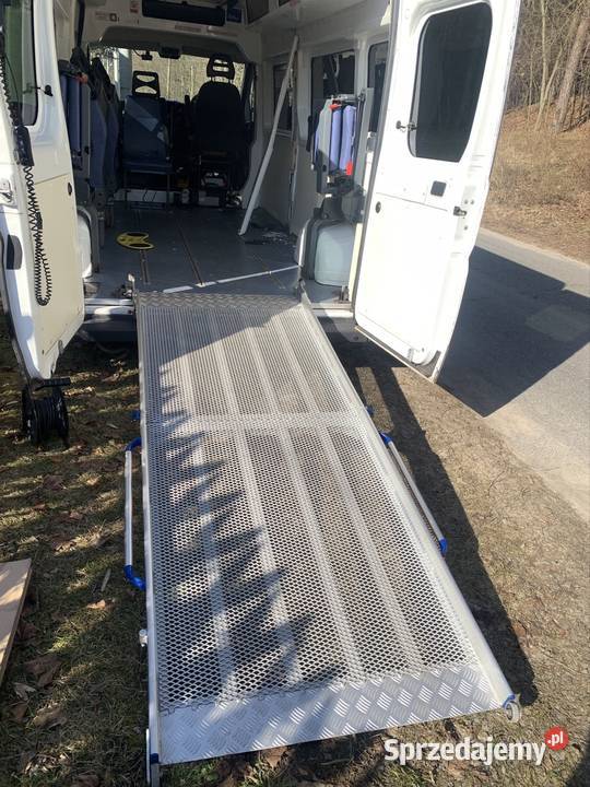 Rampa aluminiowa najazd wózków motocykli itp Siewierz