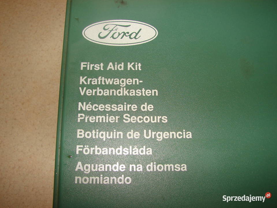 FORD oryginalna apteczka samochodowa starego Starogard Gdański