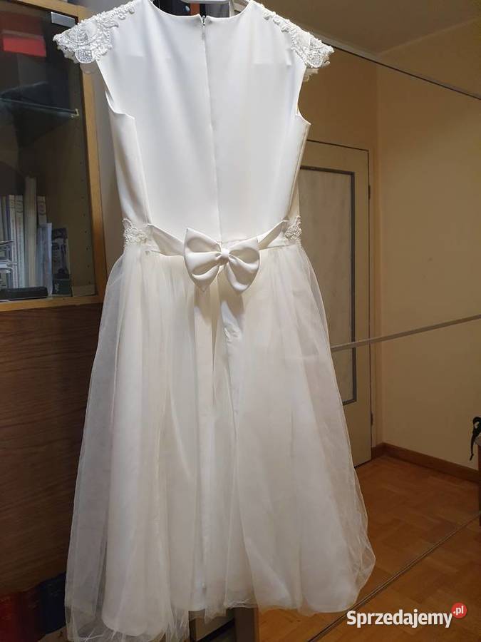 Elegancka sukienka pokomunijna dziewczynka Warszawa