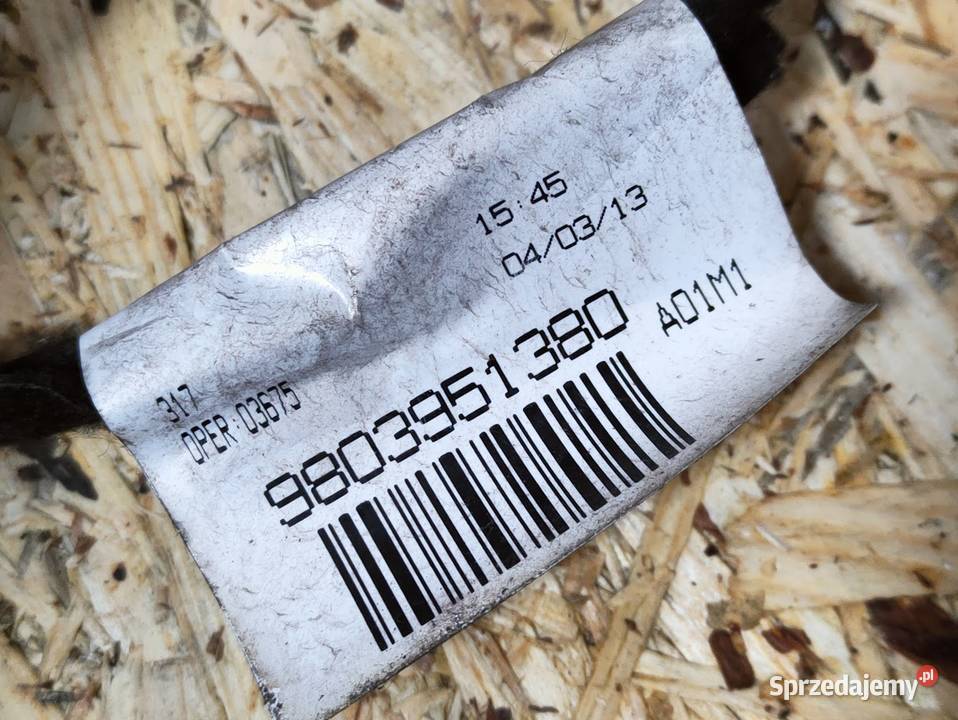 Wiązka Instalacja Drzwi Lewy Przód CElysee 1217 Pleszew