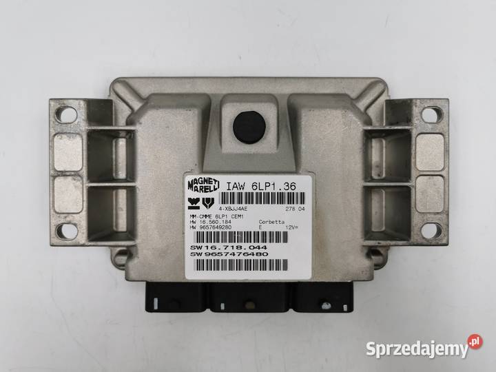 Sterownik Silnika Citroen C4 20 16v 9657476480 Części mazowieckie Wyszków