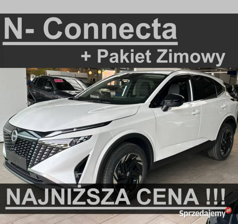 Nissan Qashqai NConnecta 140 Wyprzedaż Pakiet 1300cm3 zachodniopomorskie