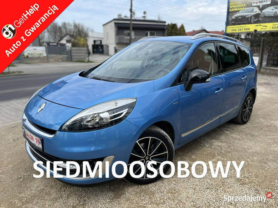 Renault Grand Scenic 12 7osób Grzane Skóry Navi podgrzewane fotele Częstochowa