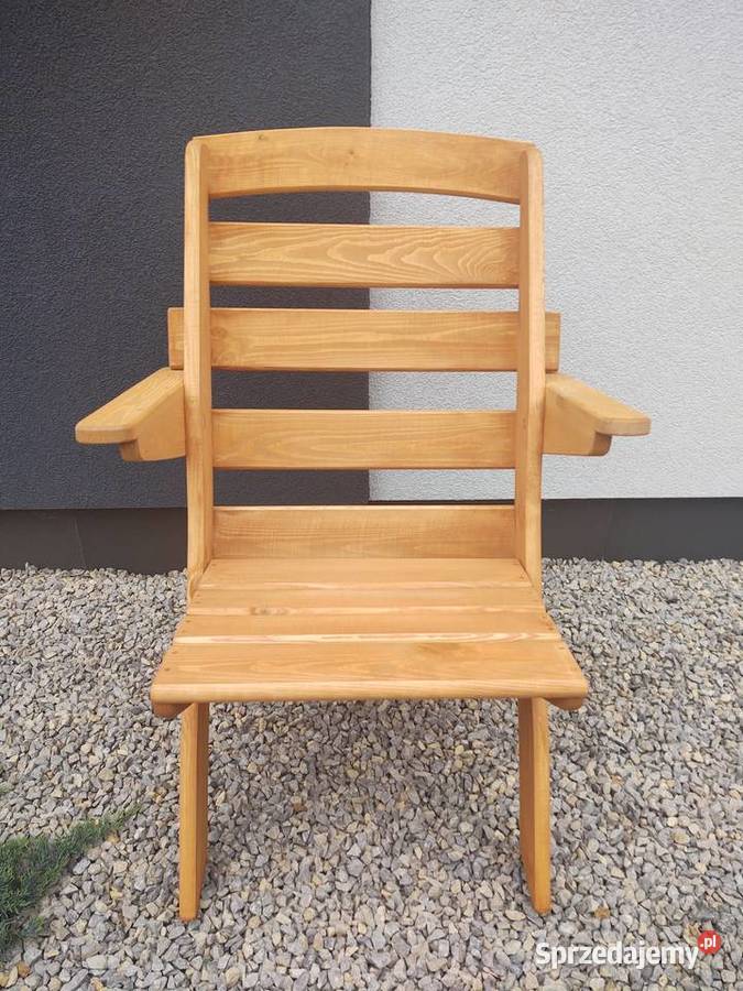 Krzesło ogrodowe drewniane składane tarasowe typ Krzesła ogrodowe Kalety