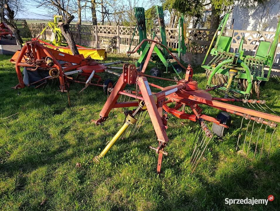 Przewracarka Claas Deutz fahr zgrabiarka Zgrabiarki i przetrząsacze Rawica Nowa