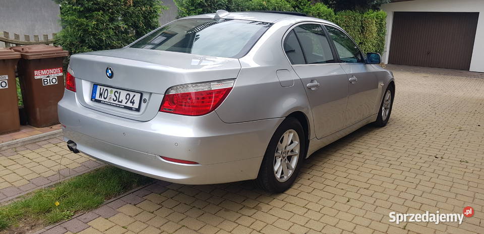 BMW E60 523i 2008r z Niemiec podgrzewane fotele Pyskowice sprzedam