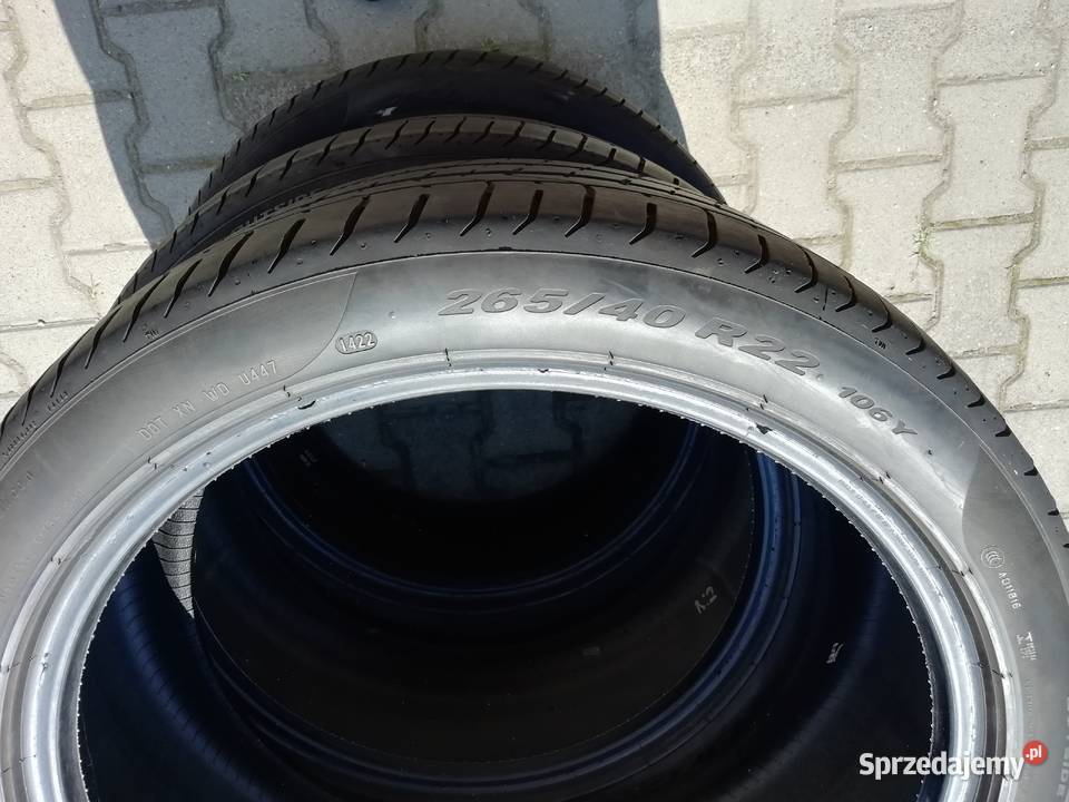 4x 26540R22 106Y Pirelli PZero TM JLR opony lato