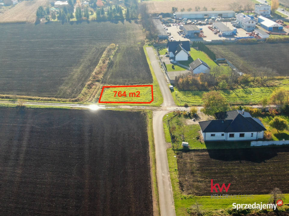 Działka 764m2 Cieszyce Akacjowa sprzedam