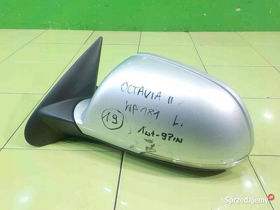 SKODA OCTAVIA II LIFT 20 TDI 10r lusterko lewe mazowieckie Suków