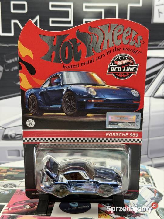 Hot Wheels RLC Porsche 959 Blue BOX 23 Wrocław