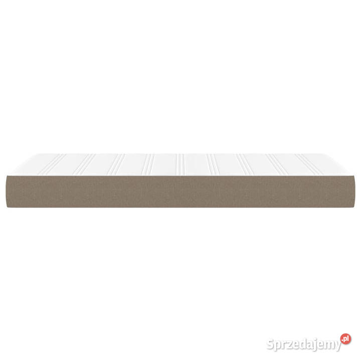 Materac kieszeniowy kolor taupe 80x200x20 mazowieckie Warszawa