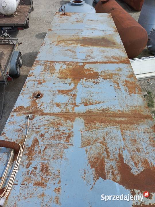 Kontener Zbiornik Stalowy na Ciecz Olej Płyny Bzinica Nowa