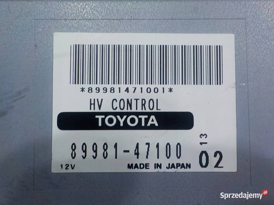 TOYOTA PRIUS II 15 VVTI 04r HB 5D modul Suków