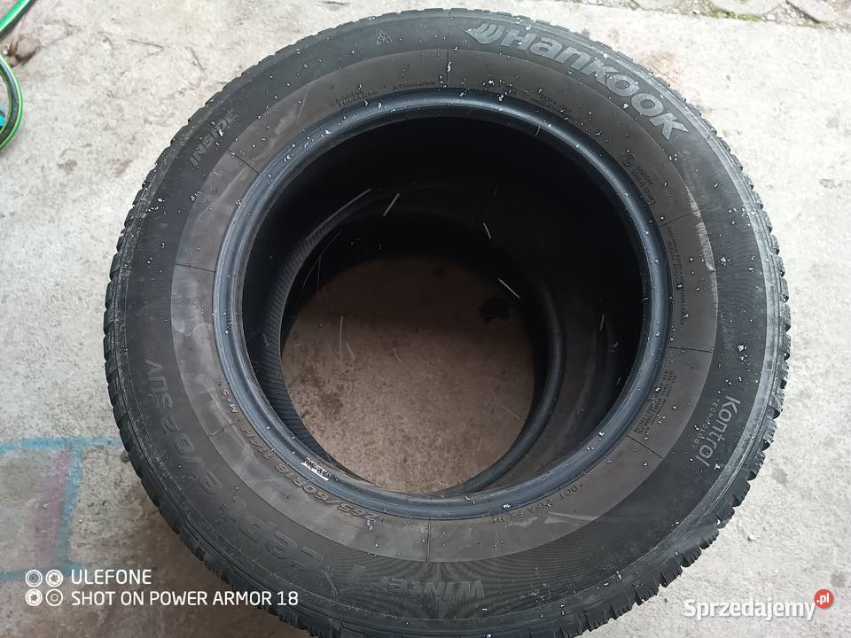opony 2 265 60 r 18 r18 zimowe hankok 2016r suv Samochodowe