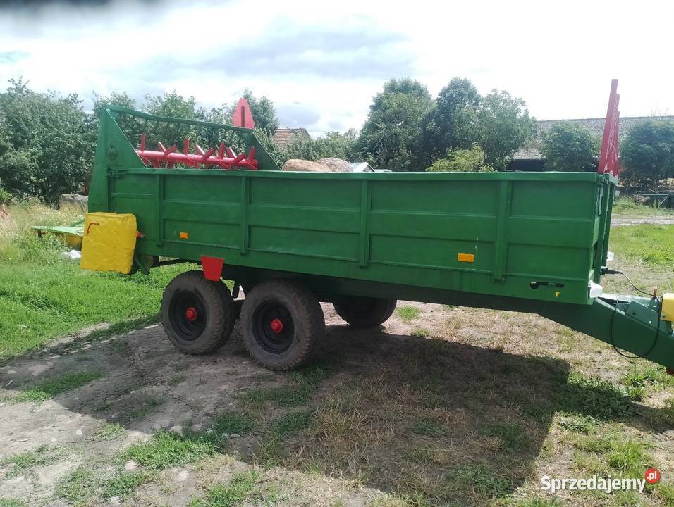 Rozrzutnik obornika tandem 6 ton nieuszkodzony wielkopolskie Rębowo