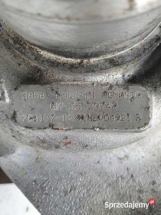 TURBOSPRĘŻARKA Opel Insignia 20 CDTI turbo