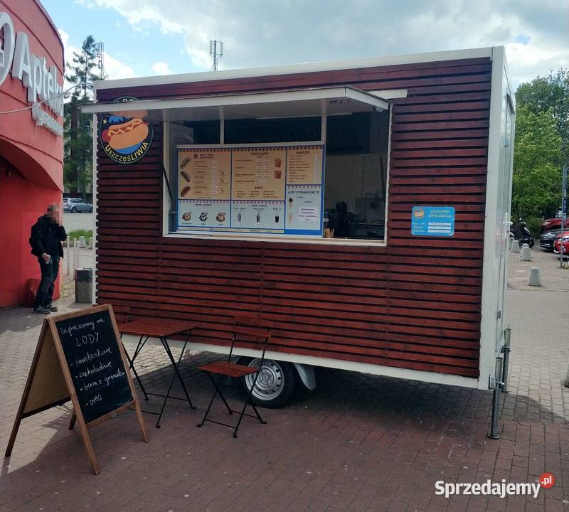 Przyczepa gastronomiczna z wyposażeniem śląskie Częstochowa
