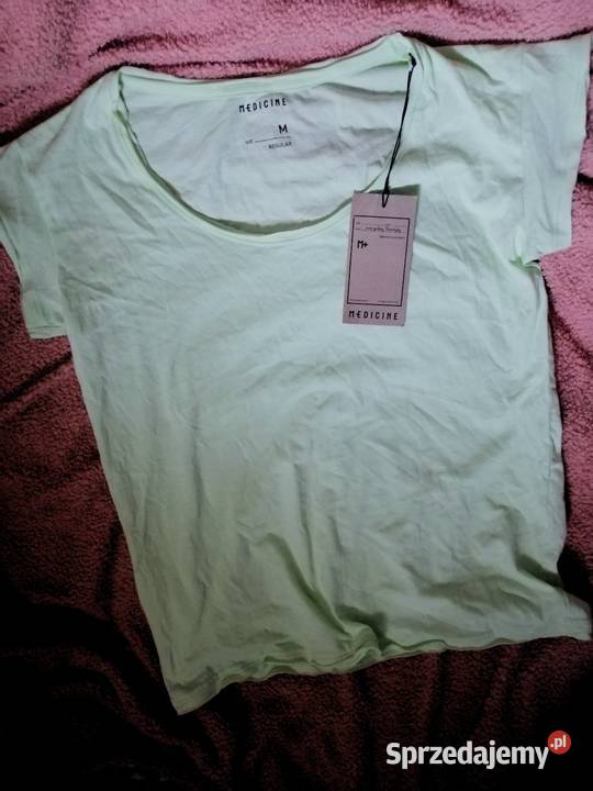 MEDiCiNE bawełniana Bluzka koszulka bluzeczka Topy i koszulki wielkopolskie Leszno