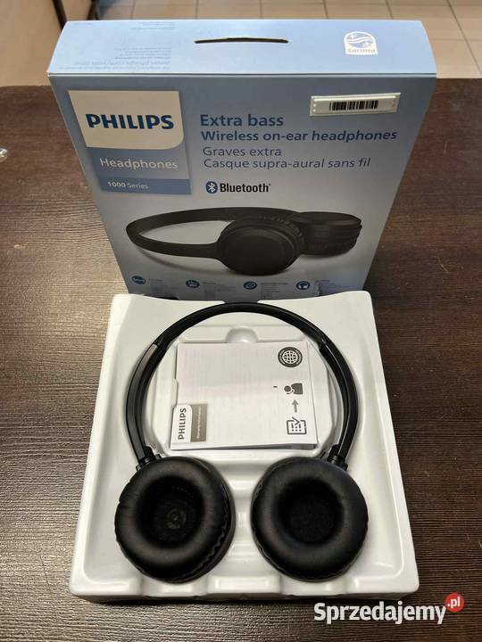 Słuchawki Bluetooth Philips TAH1108BK nauszne Elbląg
