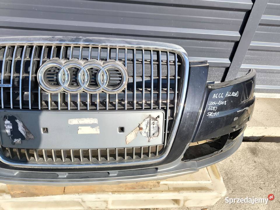 ZDERZAK PRZÓD AUDI A6 C6 ALLROAD SPRYSKI osobowe Przystajń sprzedam