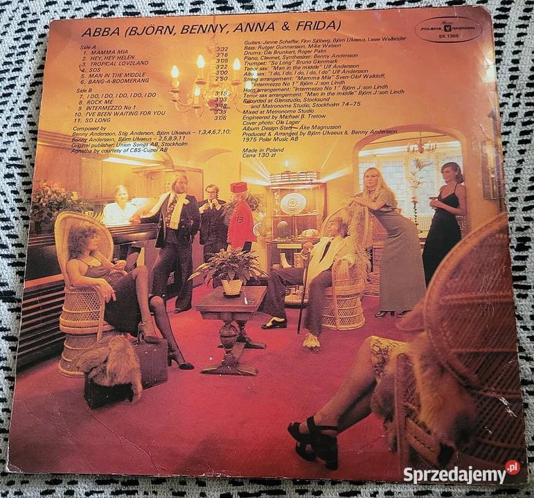 Abba płyta winylowa z roku 1975 Chełmno