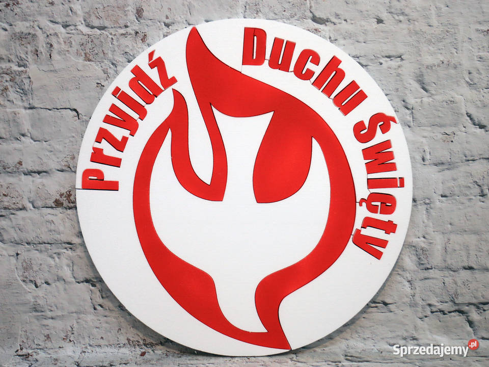 Bierzmowanie Zestaw dekoracji Duch Święty z Jasienica Rosielna