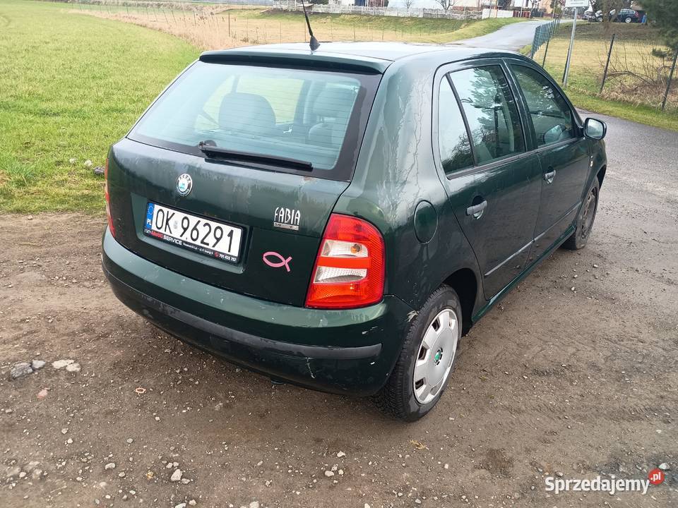 koda Fabia 19TDI oszczędny nieuszkodzony Škoda