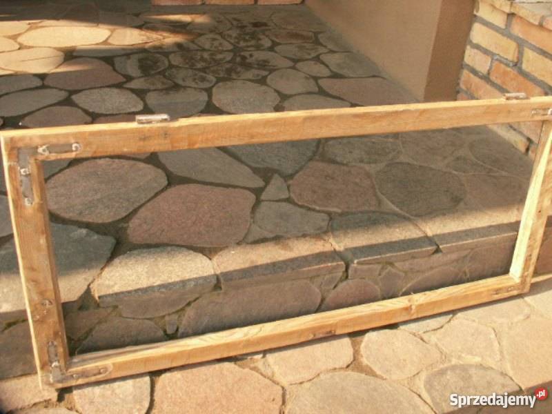 Rama okienna lustro aranżacja wnętrz 114x52 Ełk