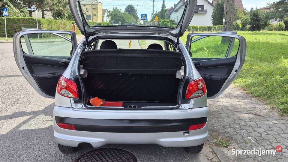 PEUGEOT 206 11B OPŁACONY Z NIEMIEC KLIMA Hatchback Końskie
