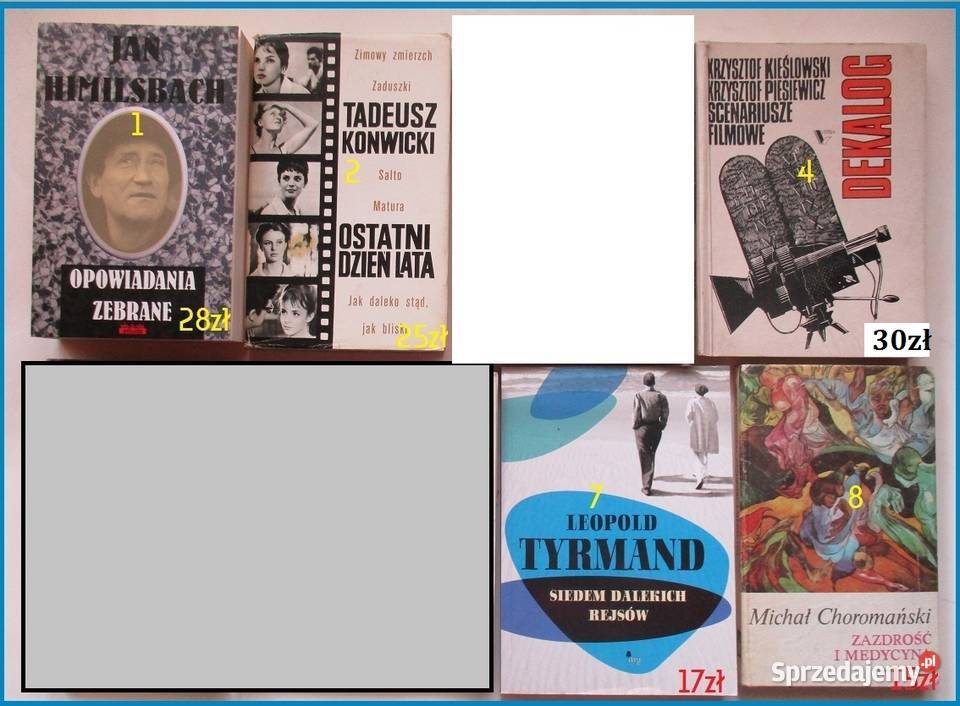 Osiecka Lechoń Szymborska Kisielewski Szymański Kultura i Rozrywka Łódź sprzedam