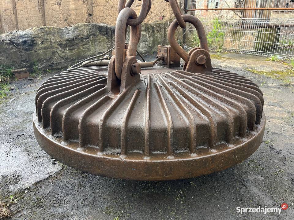 Elektromagnes magnes do złomu chwytak lubuskie Nowa Sól