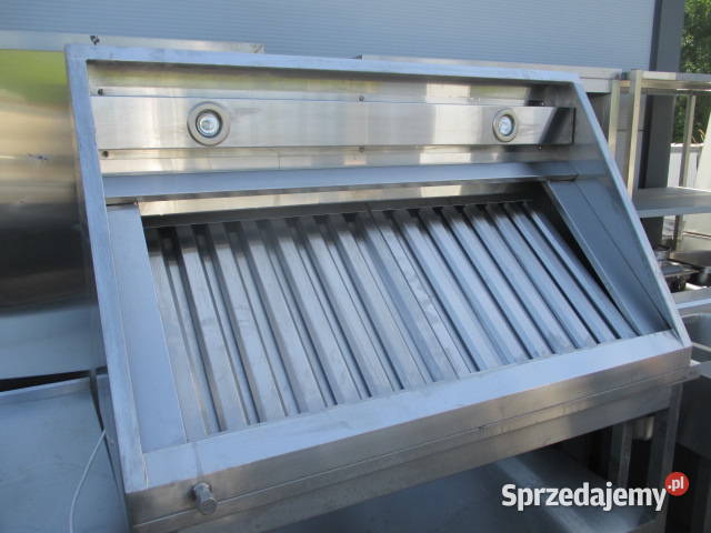 OKAP GASTRONOMICZNY SKOŚNY Z FILTRAMI I Ostrów Wielkopolski