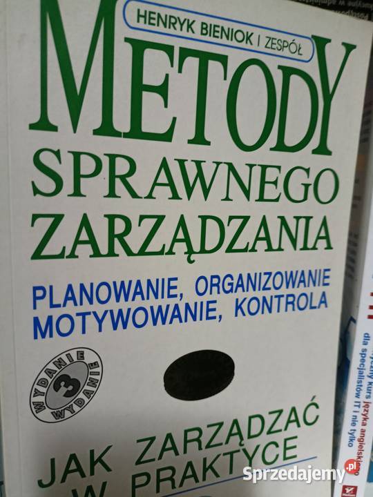 Metody sprawnego zarządzania najtańsze Warszawa sprzedam