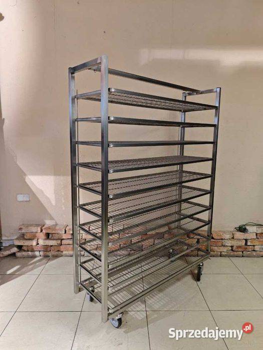 Solidny wózek do studzenia pieczywa 127x40x180 śląskie Góra