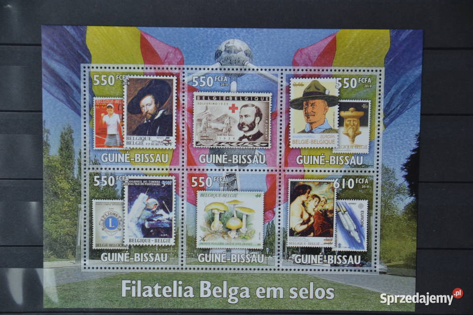 Znaczki Papież Jan Paweł II Gwinea Bissau XIX Ks