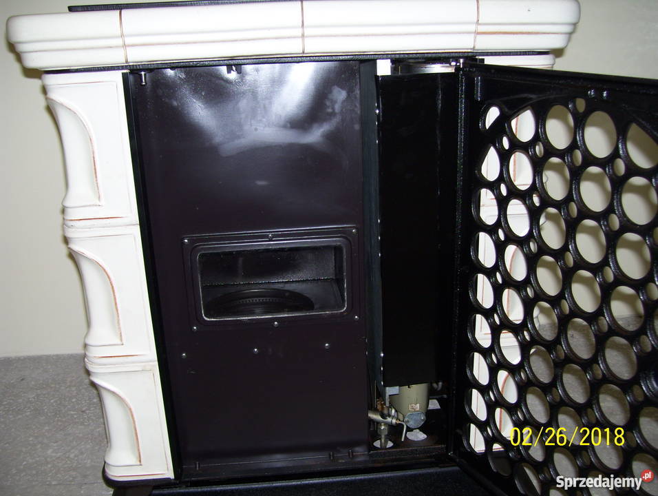 Piecyk kominek koza na olej opałowy 75 kW łódzkie Łask sprzedam