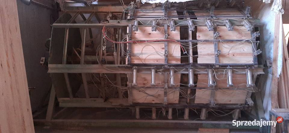 prasa do klejenia wiatrak Produkcja