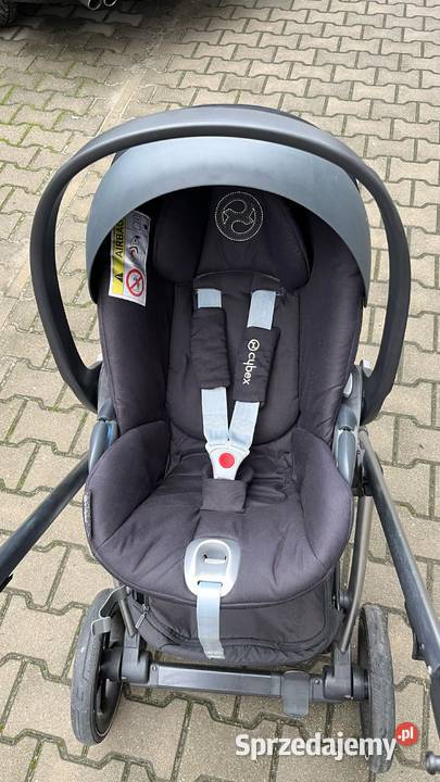Wózek dziecięcy 3 w 1 Metal Łódź