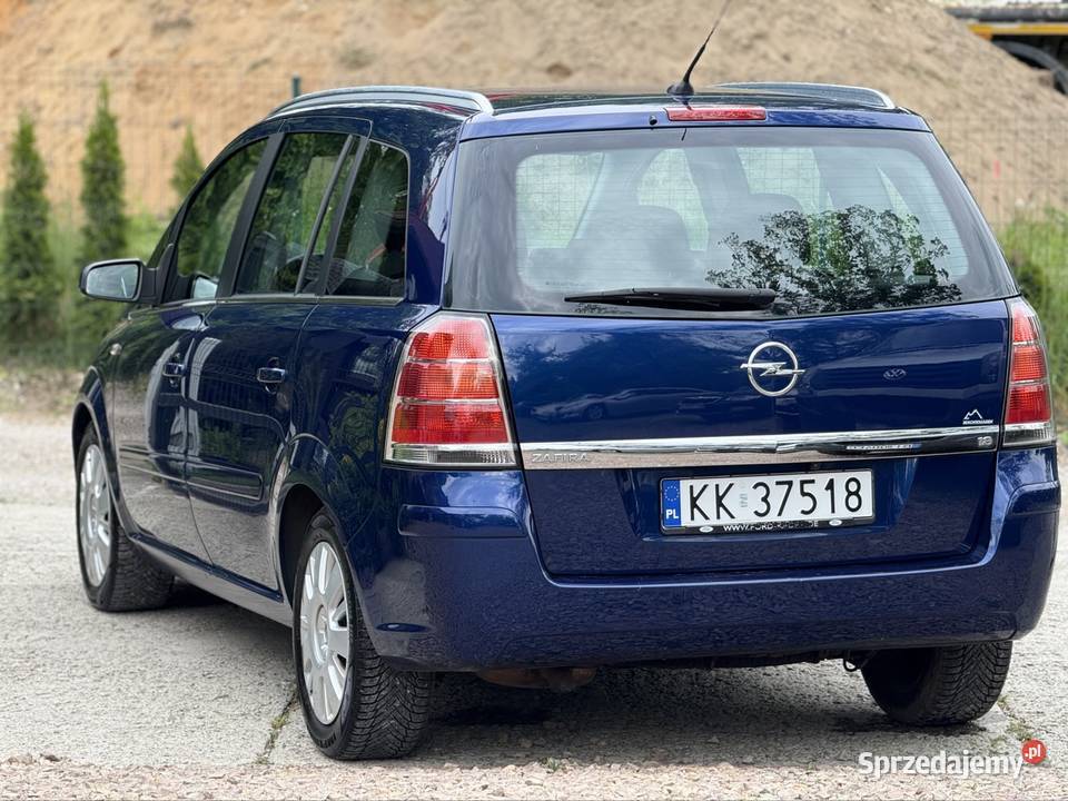 Opel Zafira 7 Osób Oryginalny lakier Mały Kraków