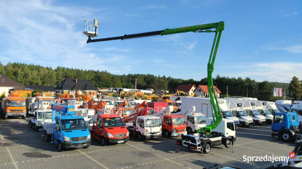 Nissan Cabstar Zwyżka Podmośnik Koszowy 51000km Widełki