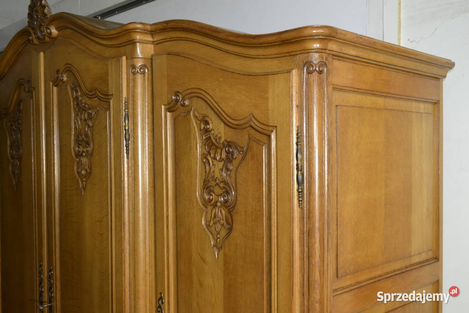 szafa ludwikowska 4 drzwiowa dąb Będzin