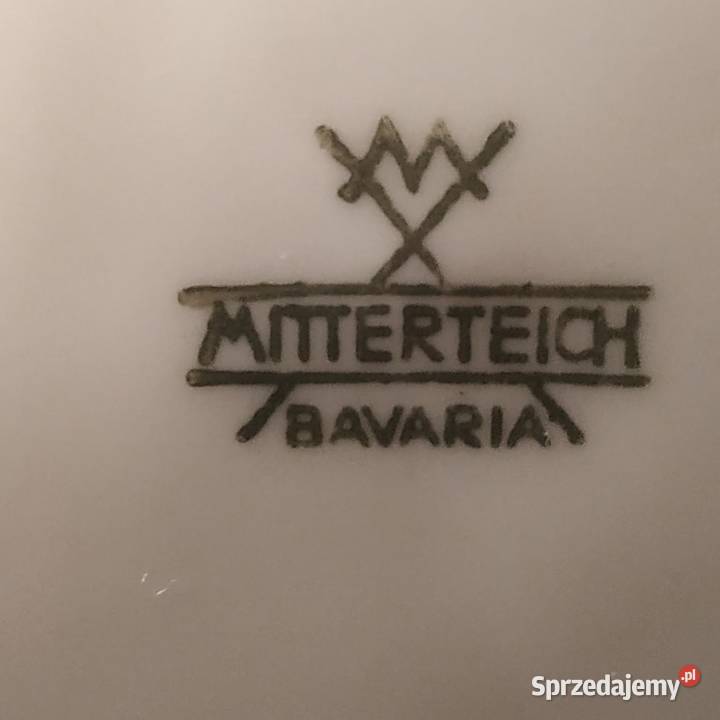 Elegancka Filiżanka Mitterteich Bavaria Złocona wielkopolskie Piła