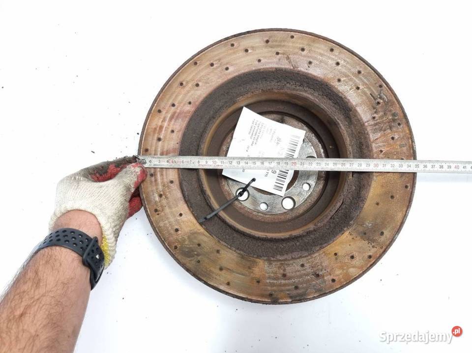 TARCZA HAMULCOWA TYŁ MASERATI GHIBLI 350MM Lipno