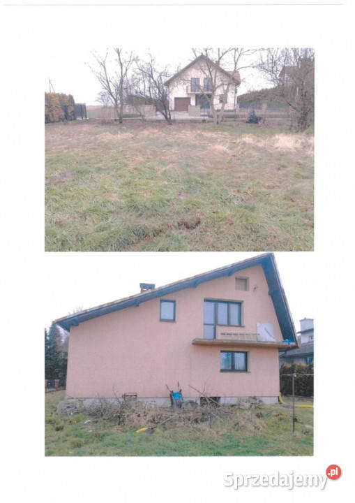 Syndyk sprzeda dom w spytkowicach pow wadowice piwnica małopolskie Spytkowice sprzedam