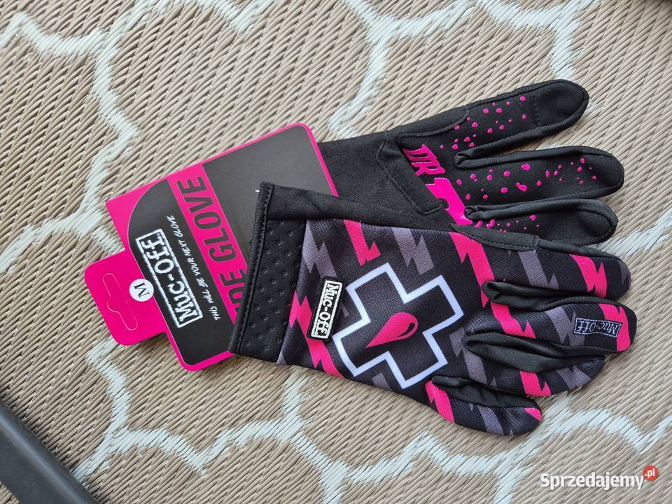 Nowe rękawiczki rowerowe MucOff Ride or Die Nowy Sącz sprzedam