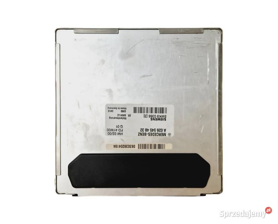 KOMPUTER STEROWNIK SILNIKA MERCEDESBENZ W203 20 Działoszyce