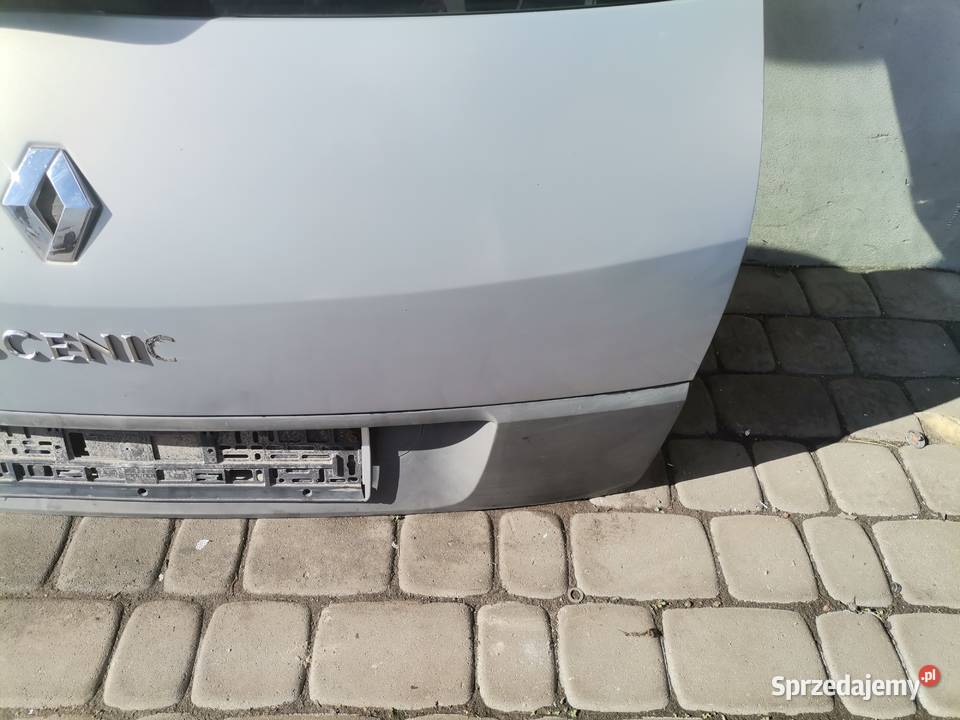 RENAULT SCENIC II 2 KLAPA TYŁ TYLNA BAGAŻNIKA sprzedam