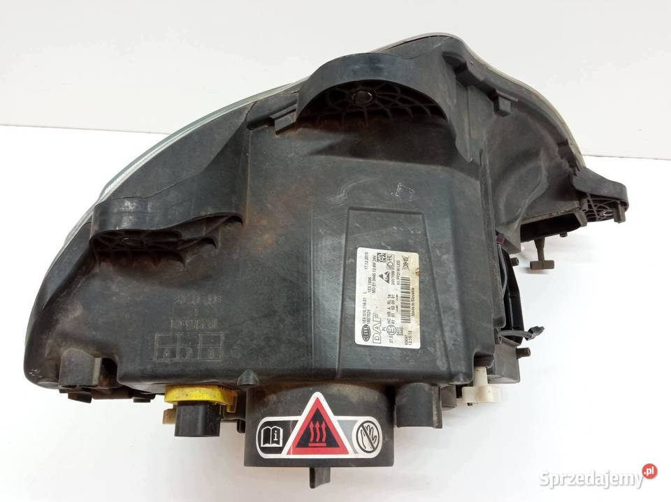 LAMPA PRZÓD LEWA EU LIFT 1857526 DAF XF 20122016 osobowe