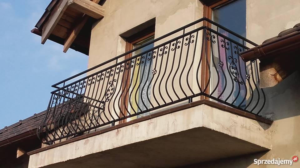 Ogrodzenia płoty kute płot kuty brama balustrada wielkopolskie Piła