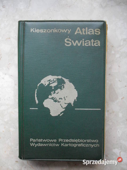 Kieszonkowy Atlas Świata 1971 r.